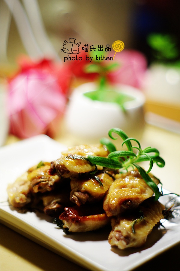 迷迭香烤鸡翅