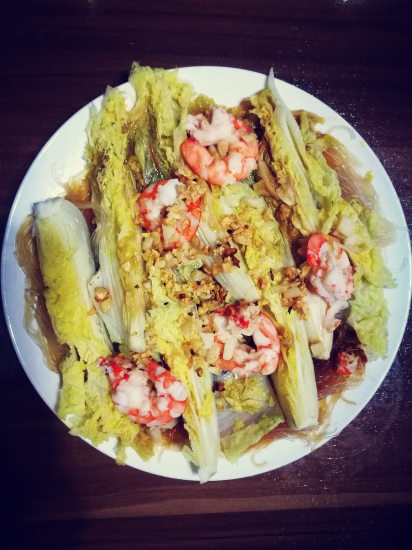 蒜蓉粉丝蒸娃娃菜