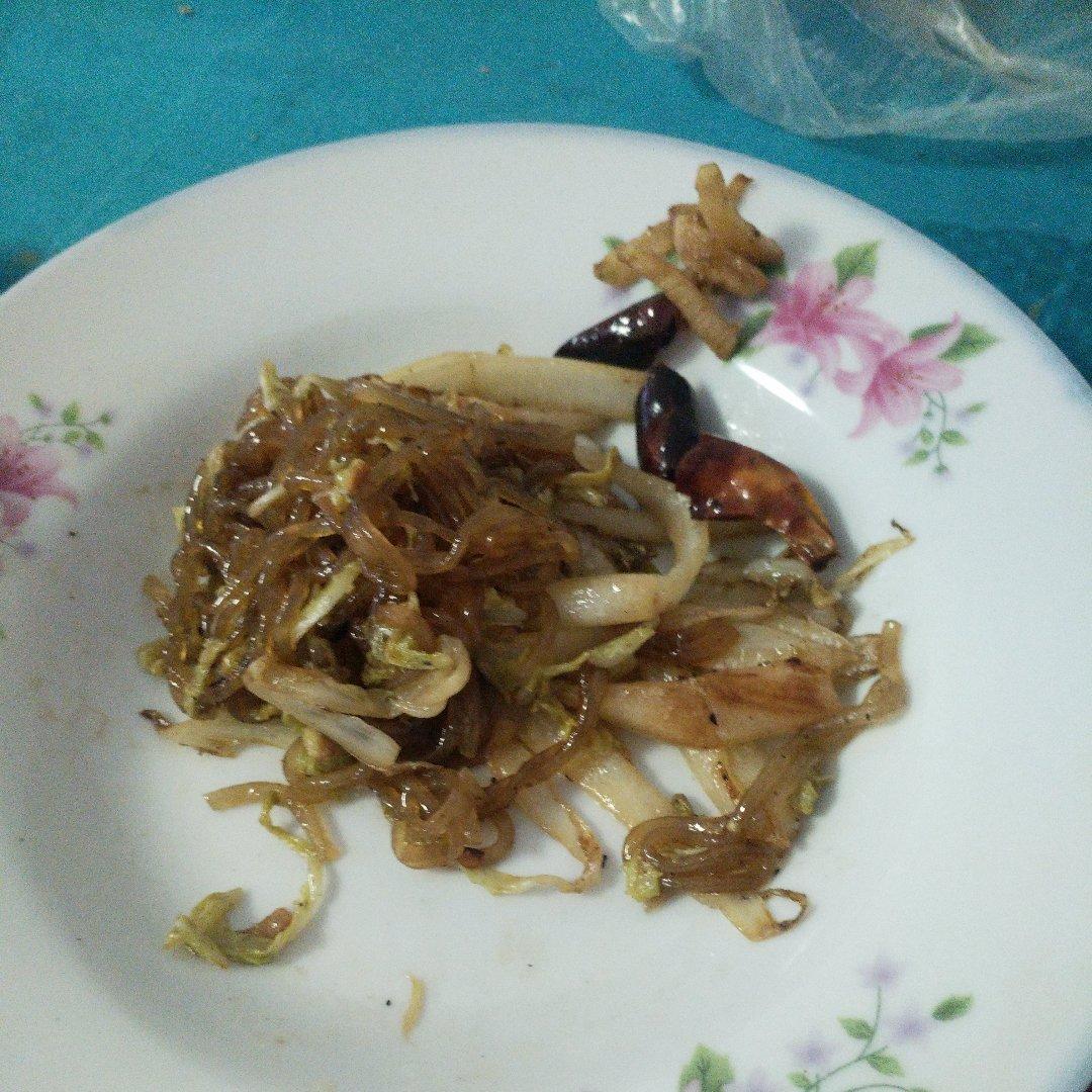 白菜炒粉丝