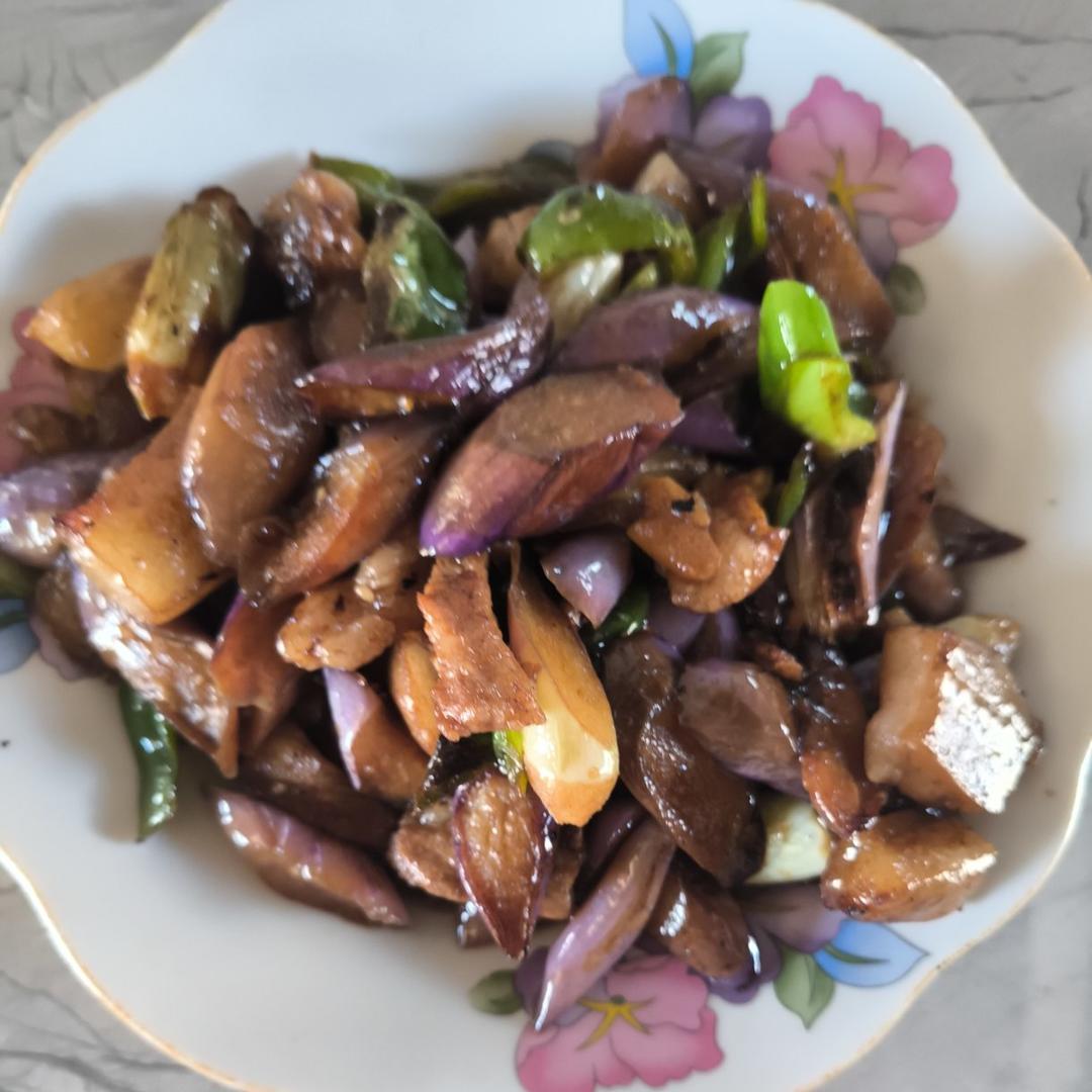 豆角茄子🍆省油版——夏天里的素菜是主题。