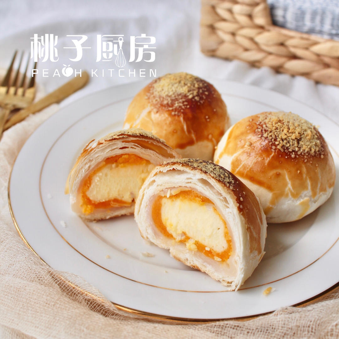 芝士流心蛋黄酥