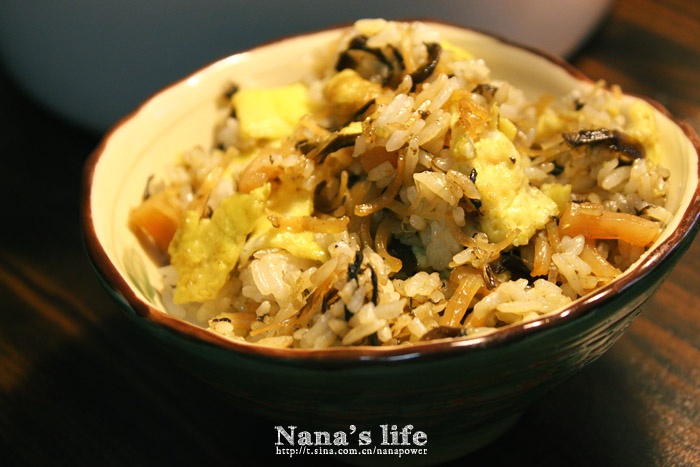 瑶柱橄榄菜炒饭