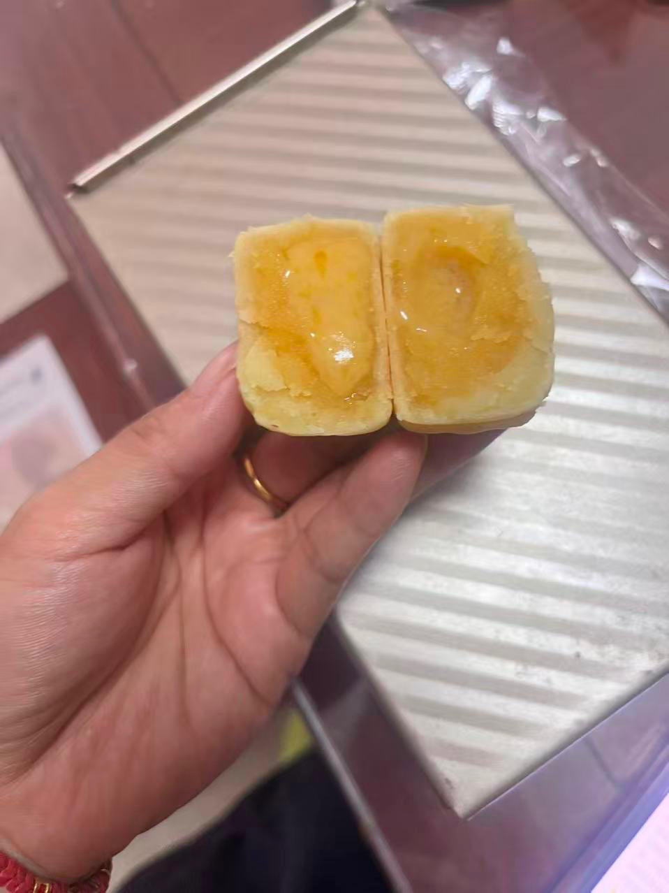 超详细图解版--流心奶黄月饼