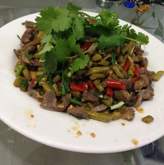 酸辣鸡杂