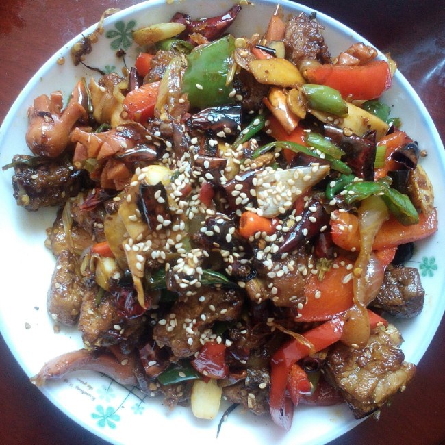 香辣干锅排骨