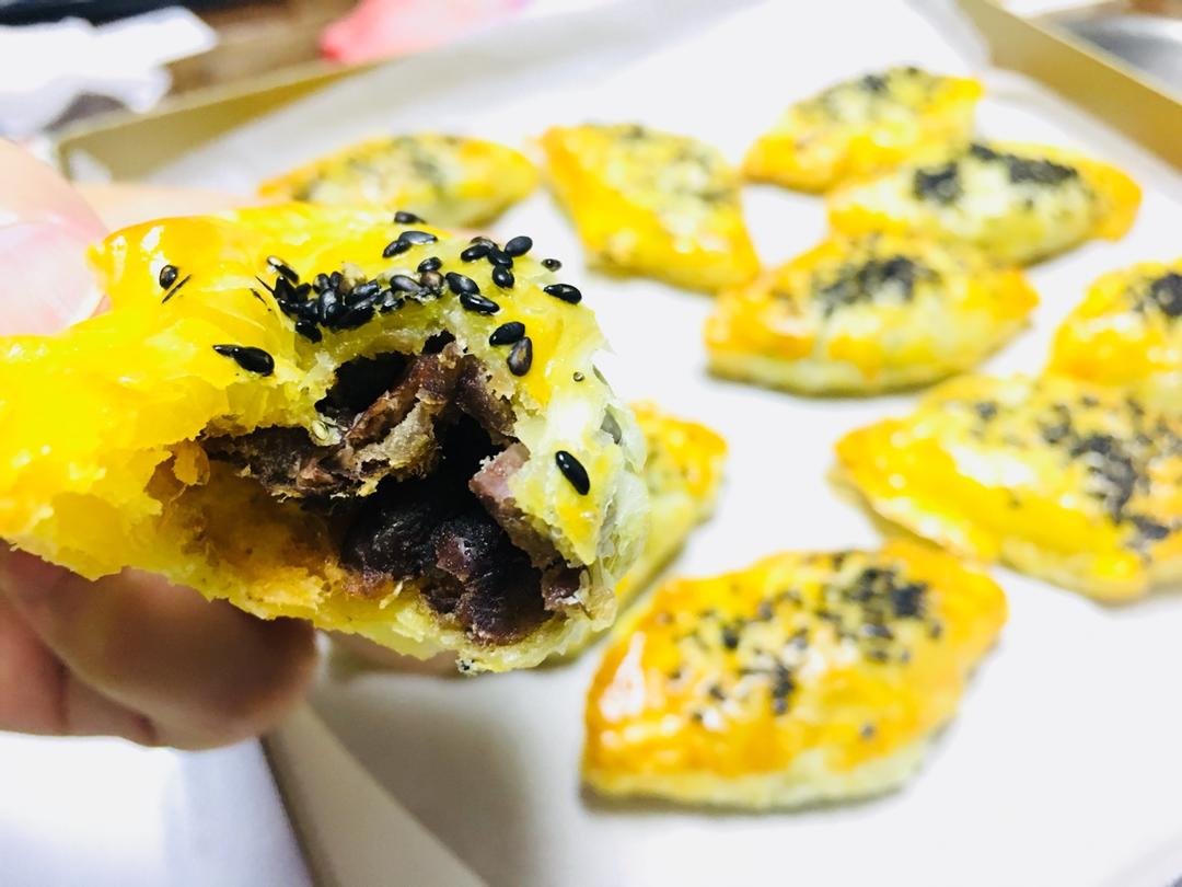 豆沙酥 简易蛋挞皮版
