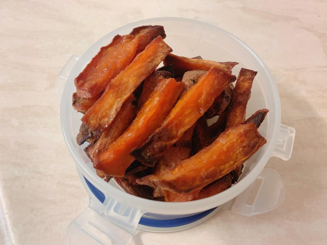 蜂蜜肉桂烤红薯条