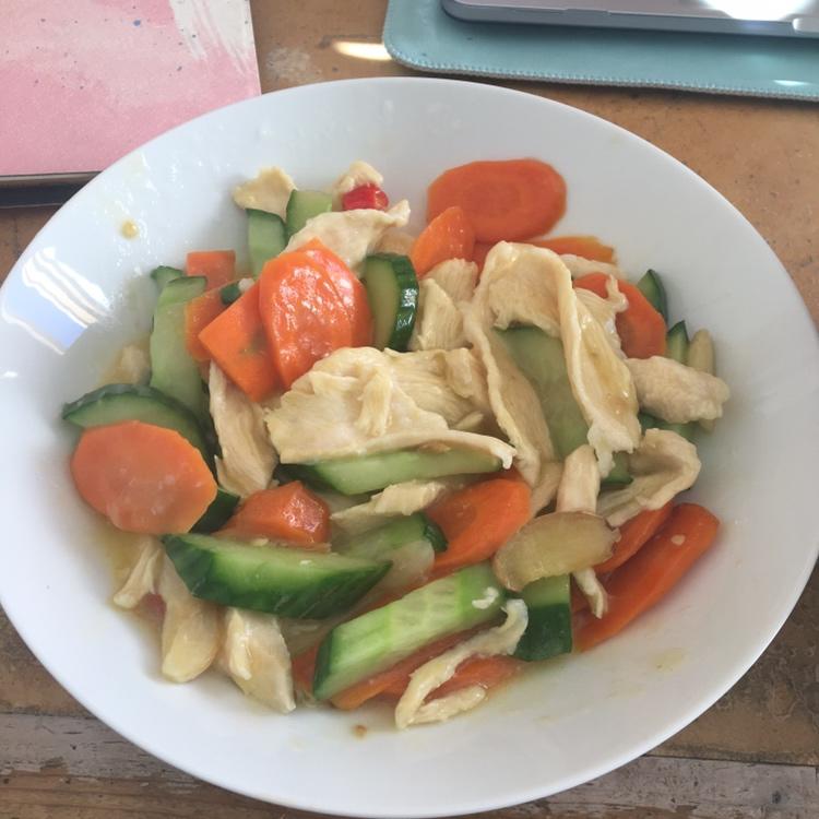 清炒鸡片