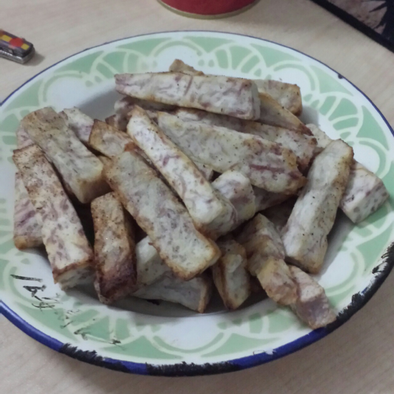 你最丑做的烤香芋条