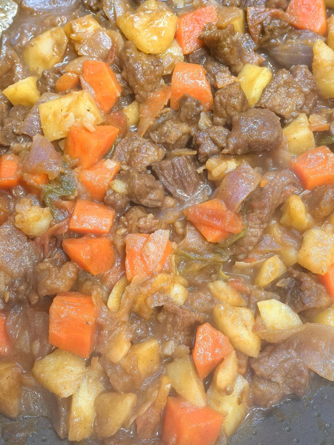 土豆炖牛肉