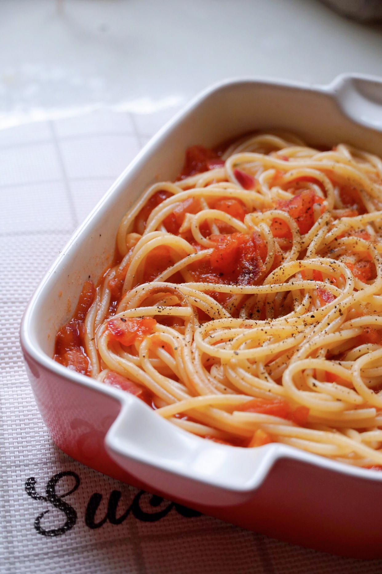 超好吃的㊙️制意大利面番茄意面 简单易上手 媲美必胜客的做法