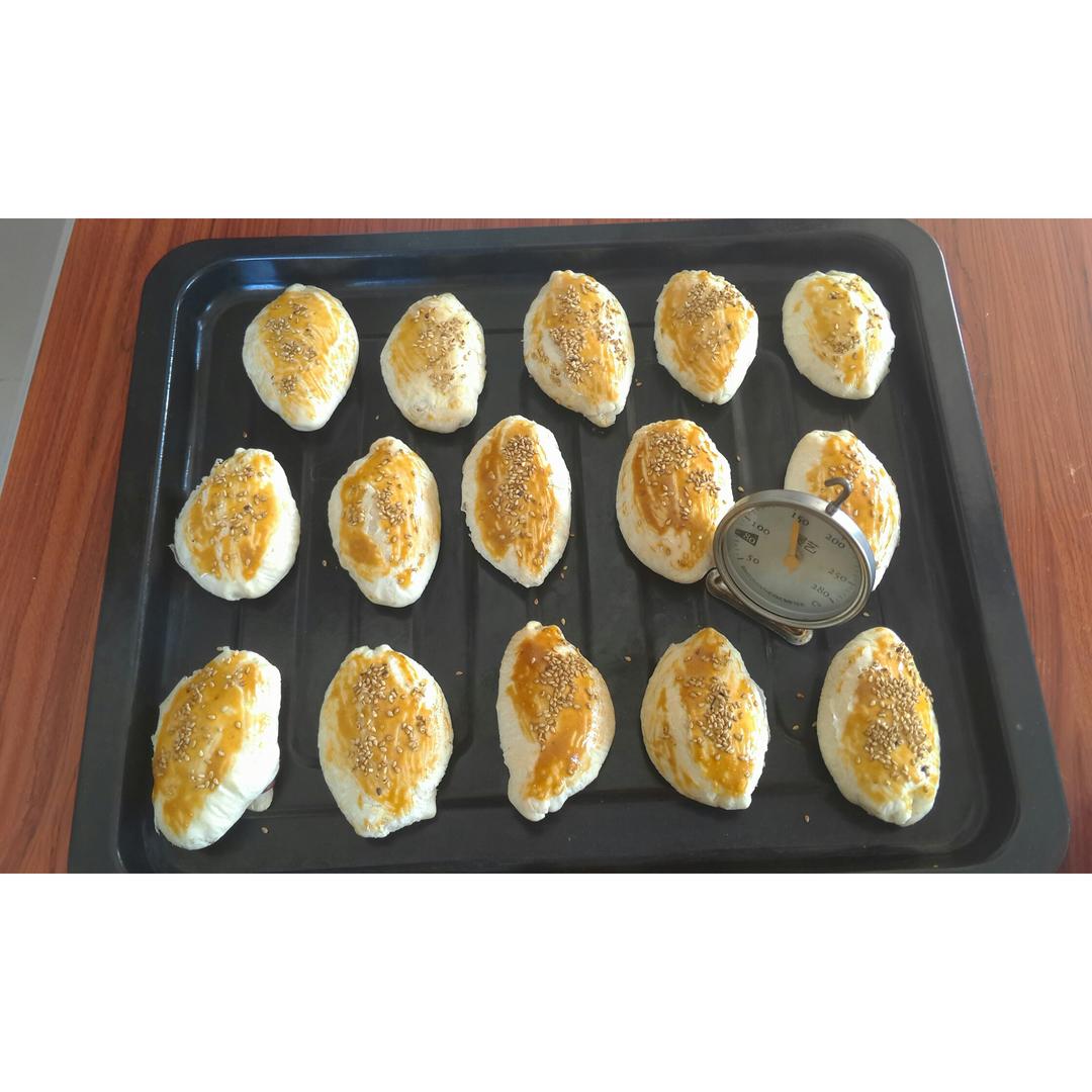 芝麻椒盐牛舌饼（北京小吃）