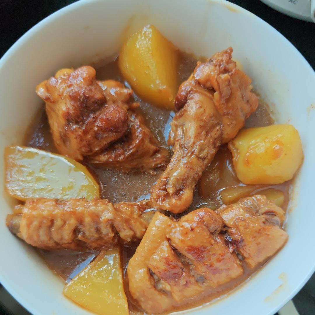 照烧土豆鸡翅根