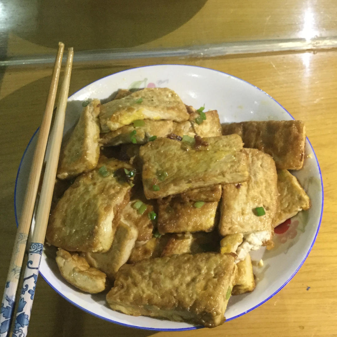 蚝油嫩豆腐