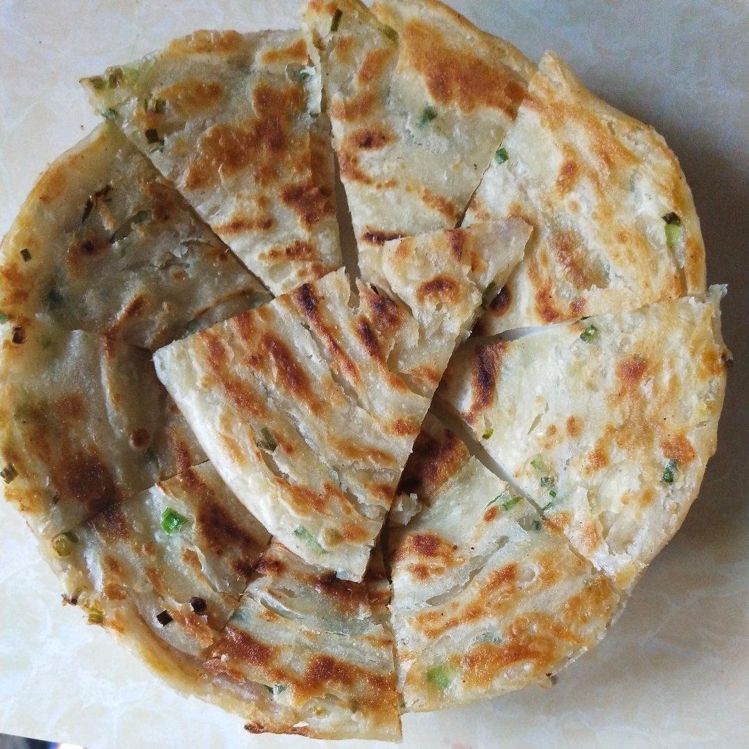 家庭版油酥葱油饼