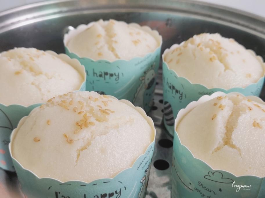 奶香大米发糕(不加泡打粉)