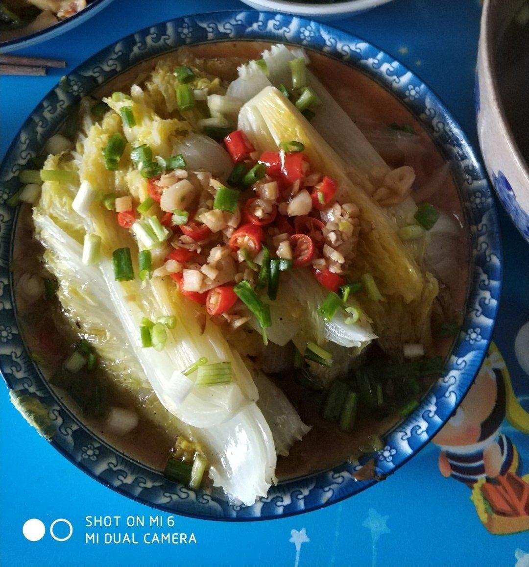 蒜蓉粉丝蒸娃娃菜