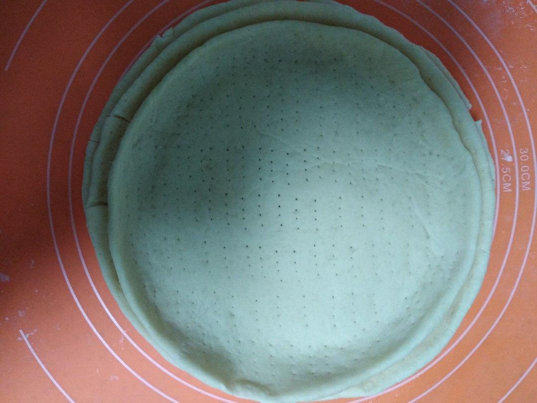 八寸披萨饼皮（四个）制作