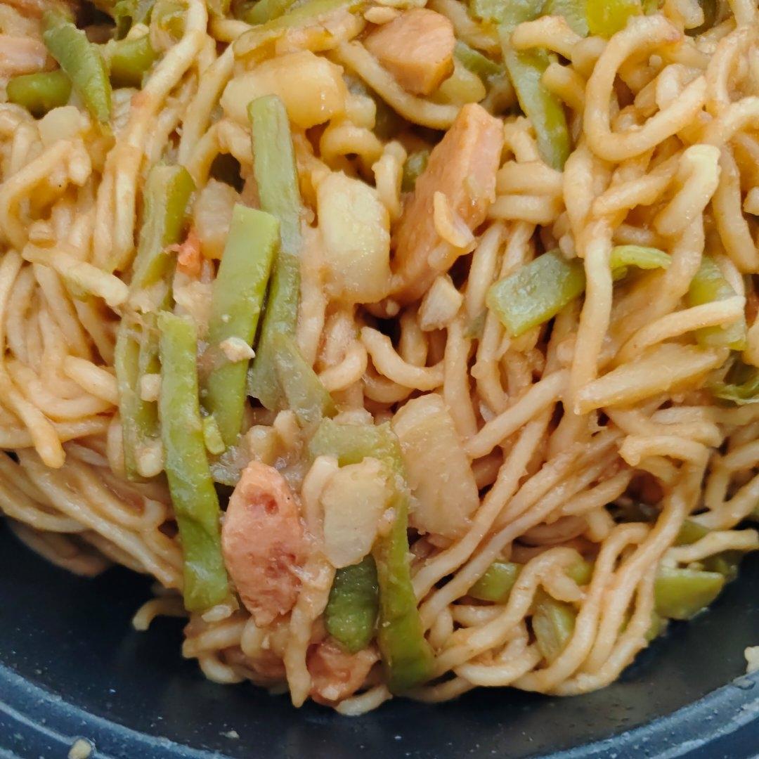 豆角焖面