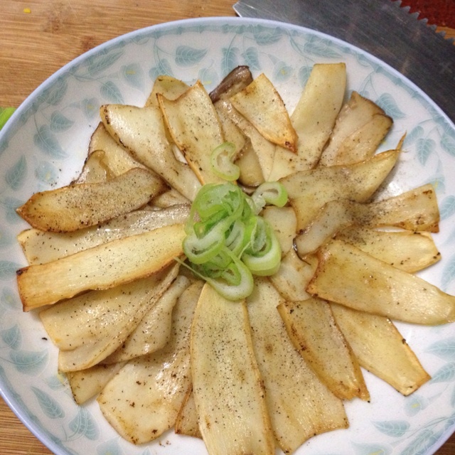 干煎杏鲍菇