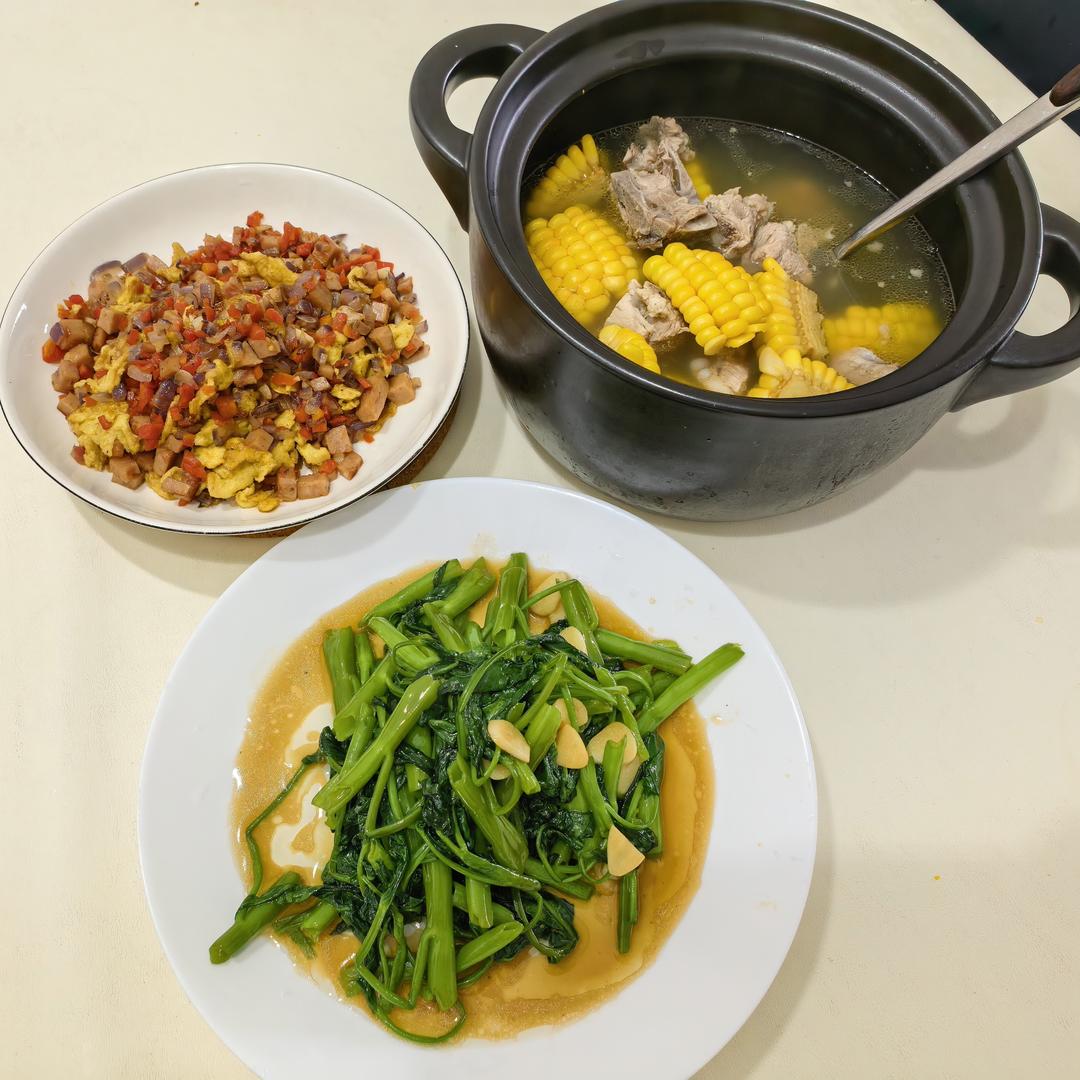 排骨玉米汤