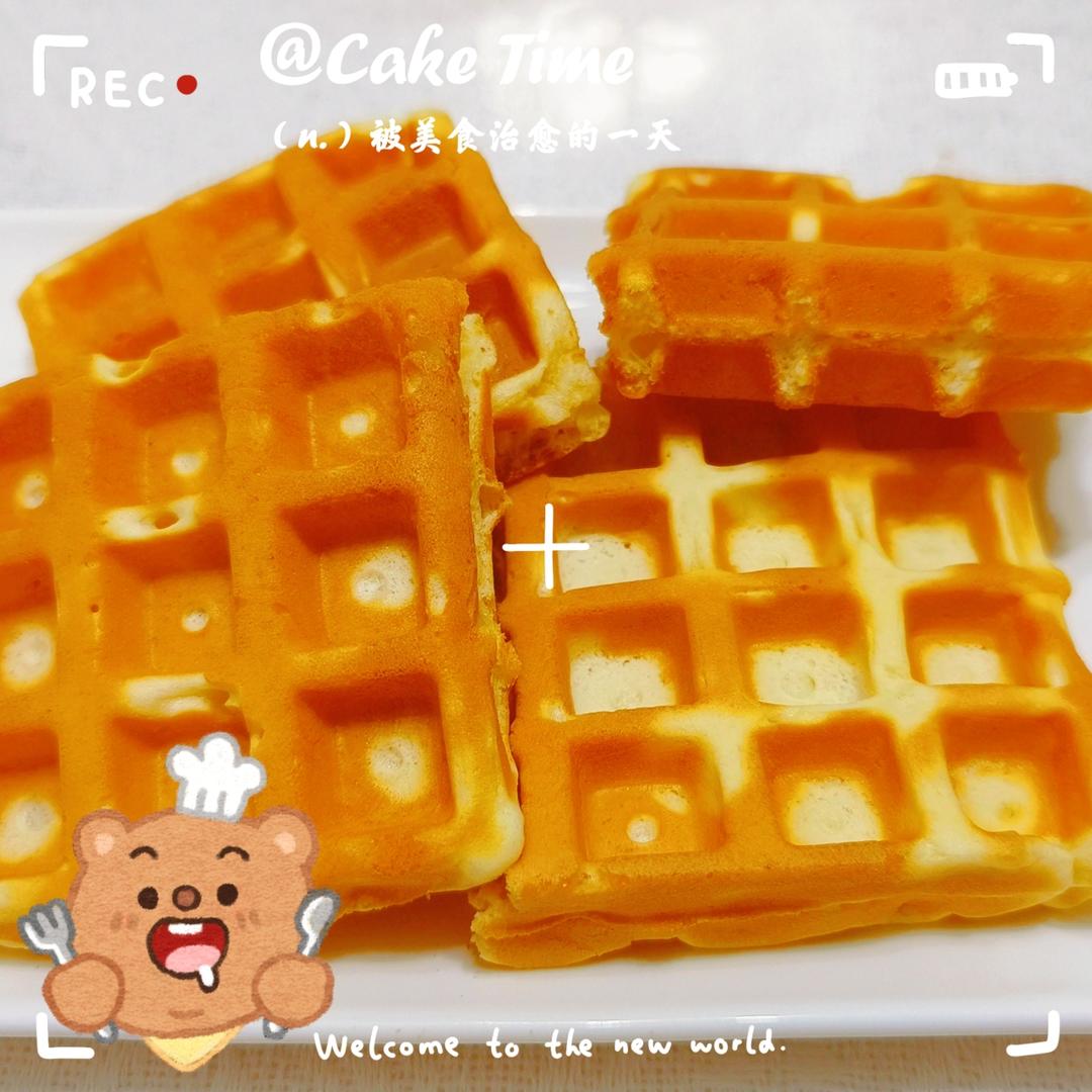 无泡打粉华夫饼(早餐机版)