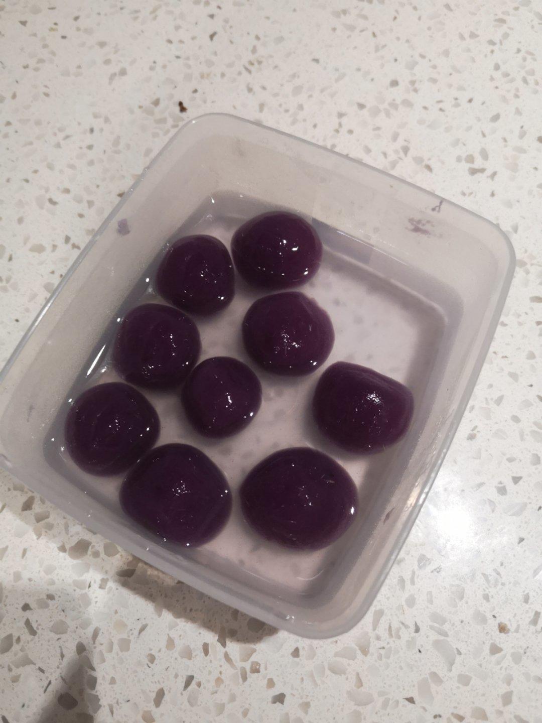 自制三色芋圆1⃣️（附上窍门详细比例）
