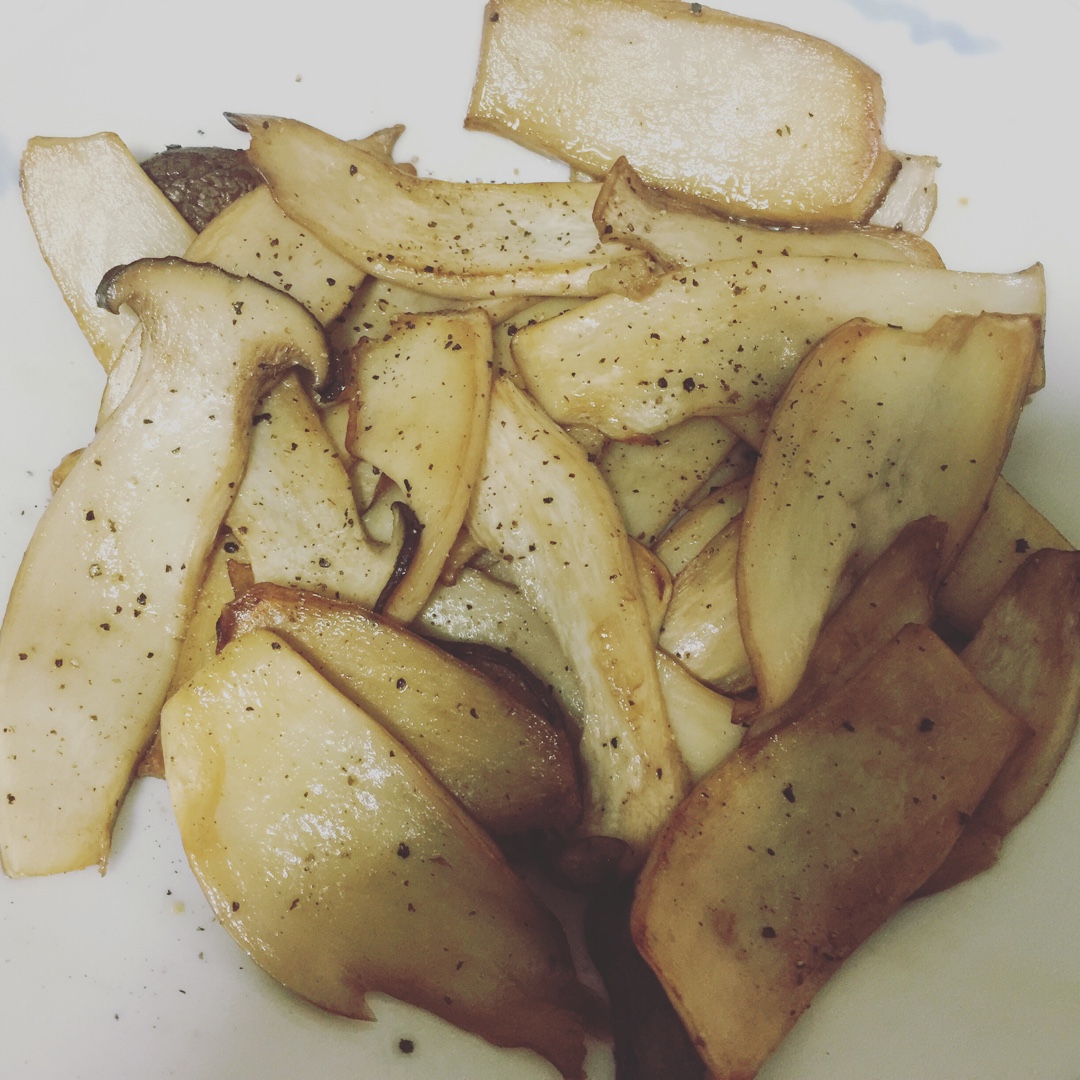 干煎杏鲍菇