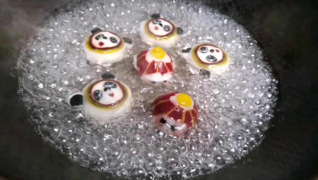 冬奥冰墩墩雪容融汤圆