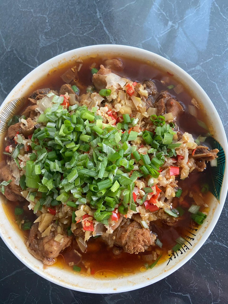 剁椒蒸鸡腿