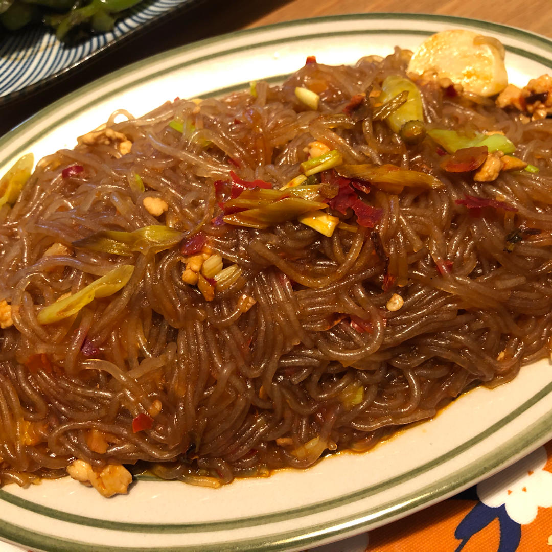 蚂蚁上树(肉末炒粉丝)超下饭‼️十分钟搞定