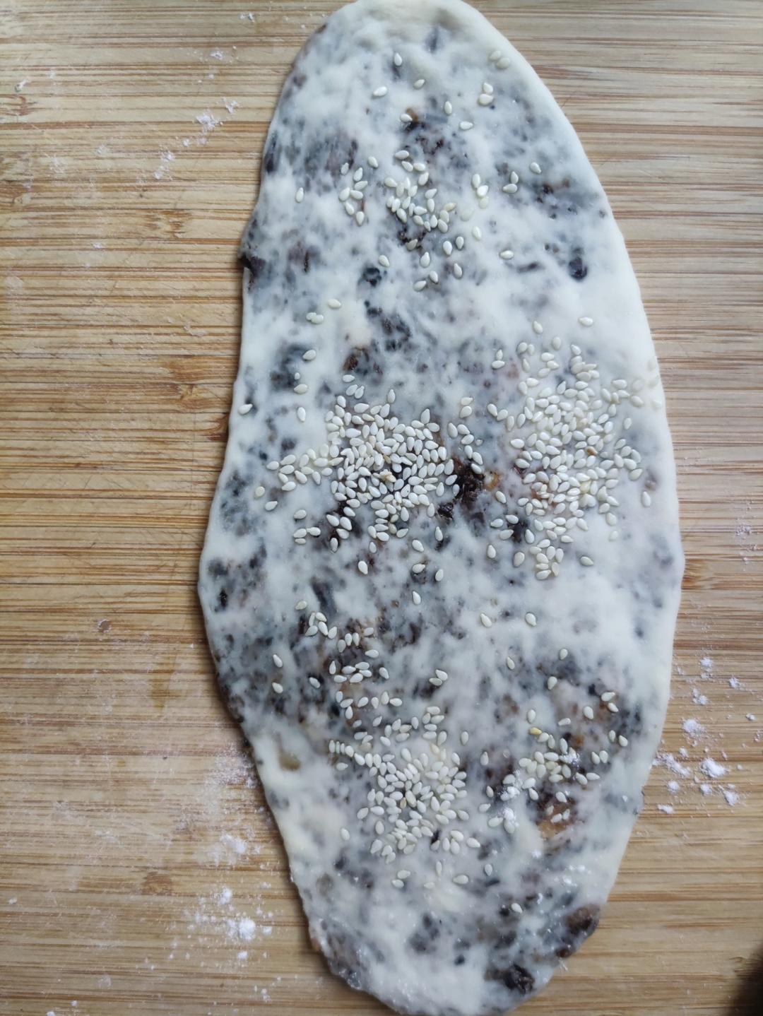 梅干菜烧饼的做法 步骤3