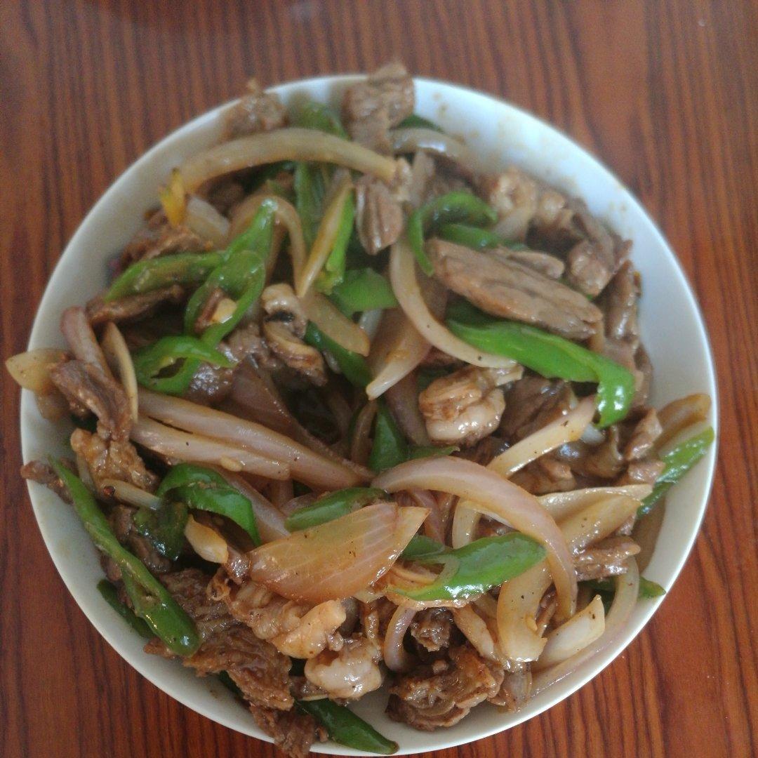 小炒牛肉