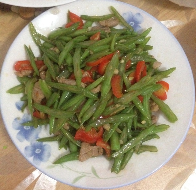 小炒四季豆