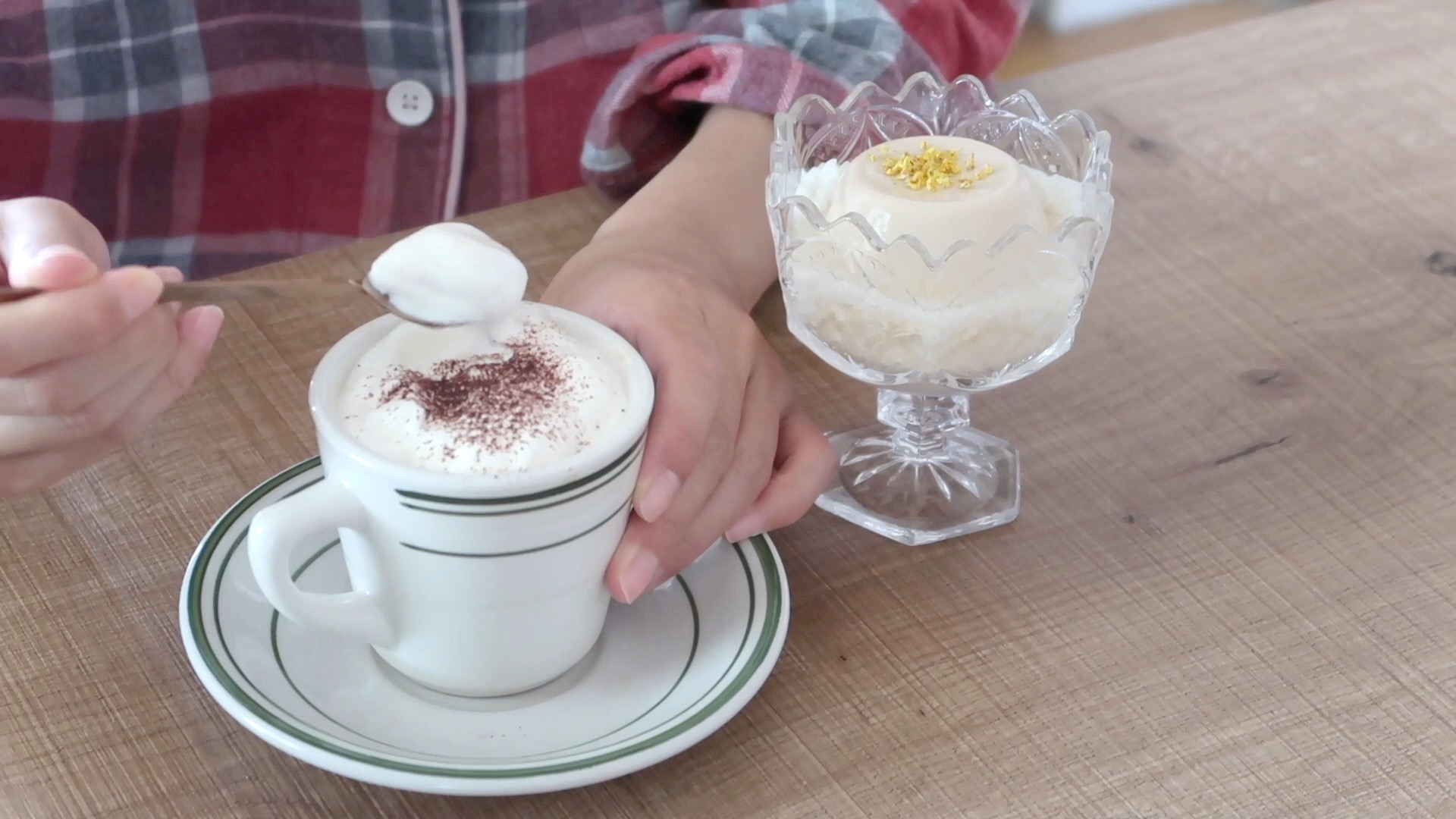 风靡韩国的奶油咖啡☕️的做法 步骤5