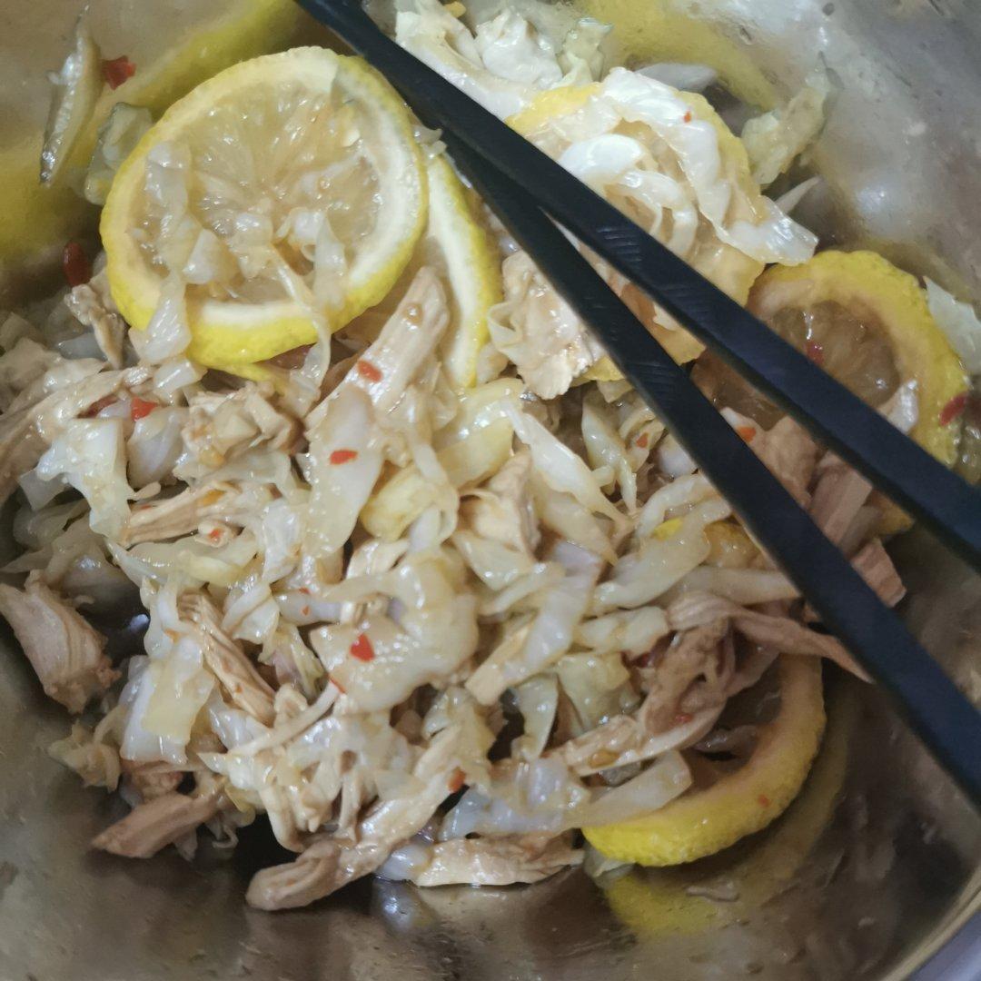 ✅ 第6道快手低脂菜✨清爽美味的柠檬鸡丝🍋鸡胸肉满分吃法💯