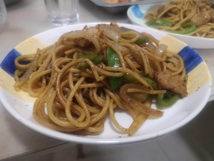 黑椒牛柳意面