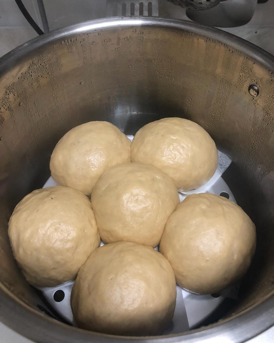 有着面包口感的红糖馒头（一次发酵）