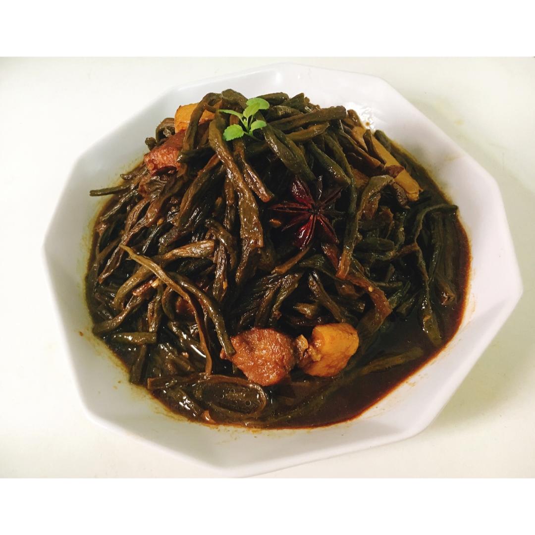 干豆角烧肉