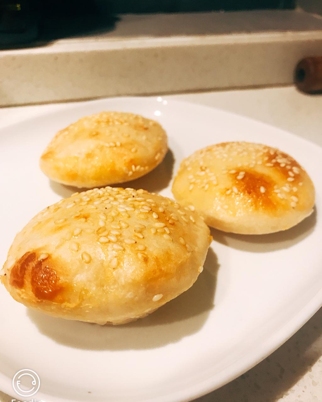 包子嘟妈做的糖鼓烧饼