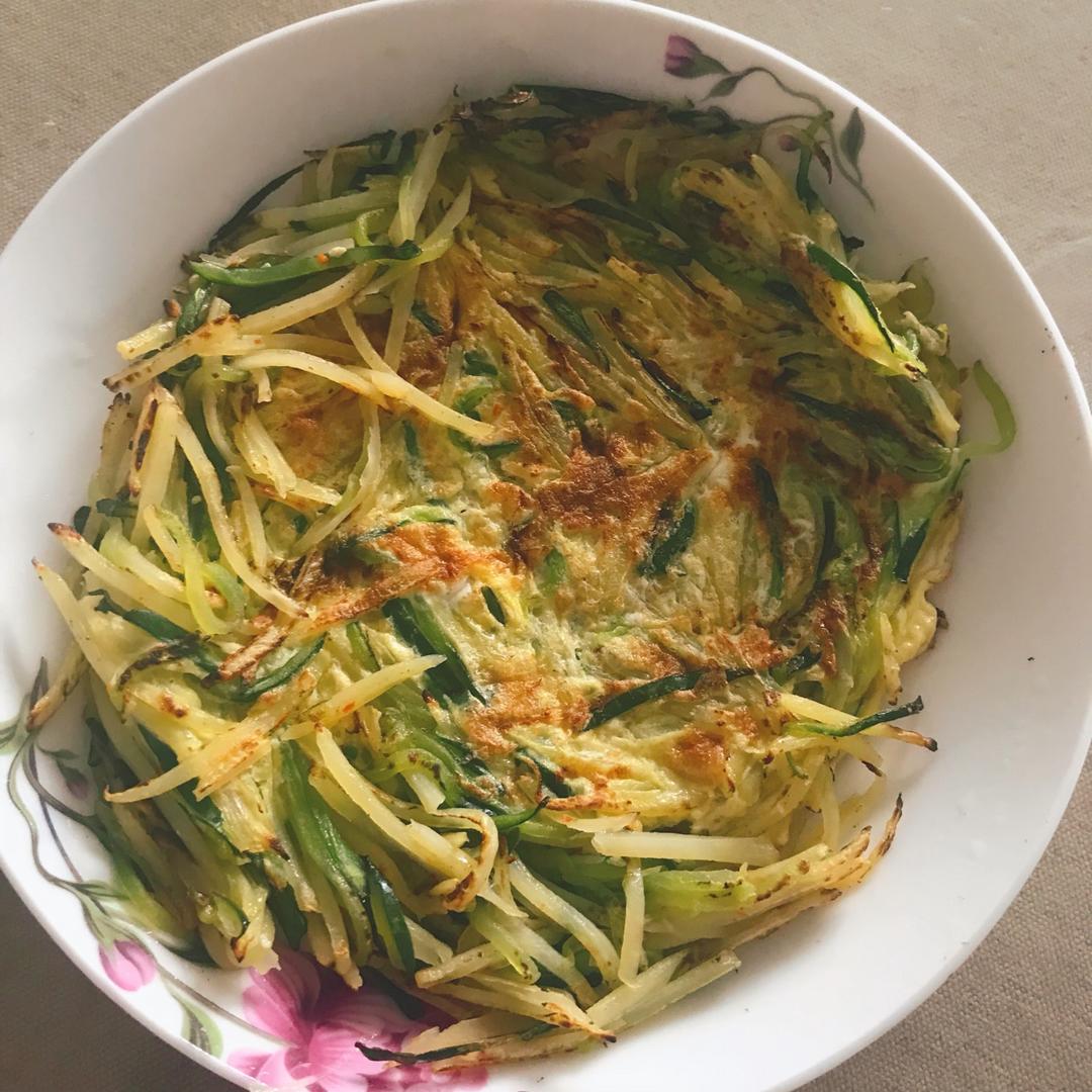 随心所欲土豆丝饼
