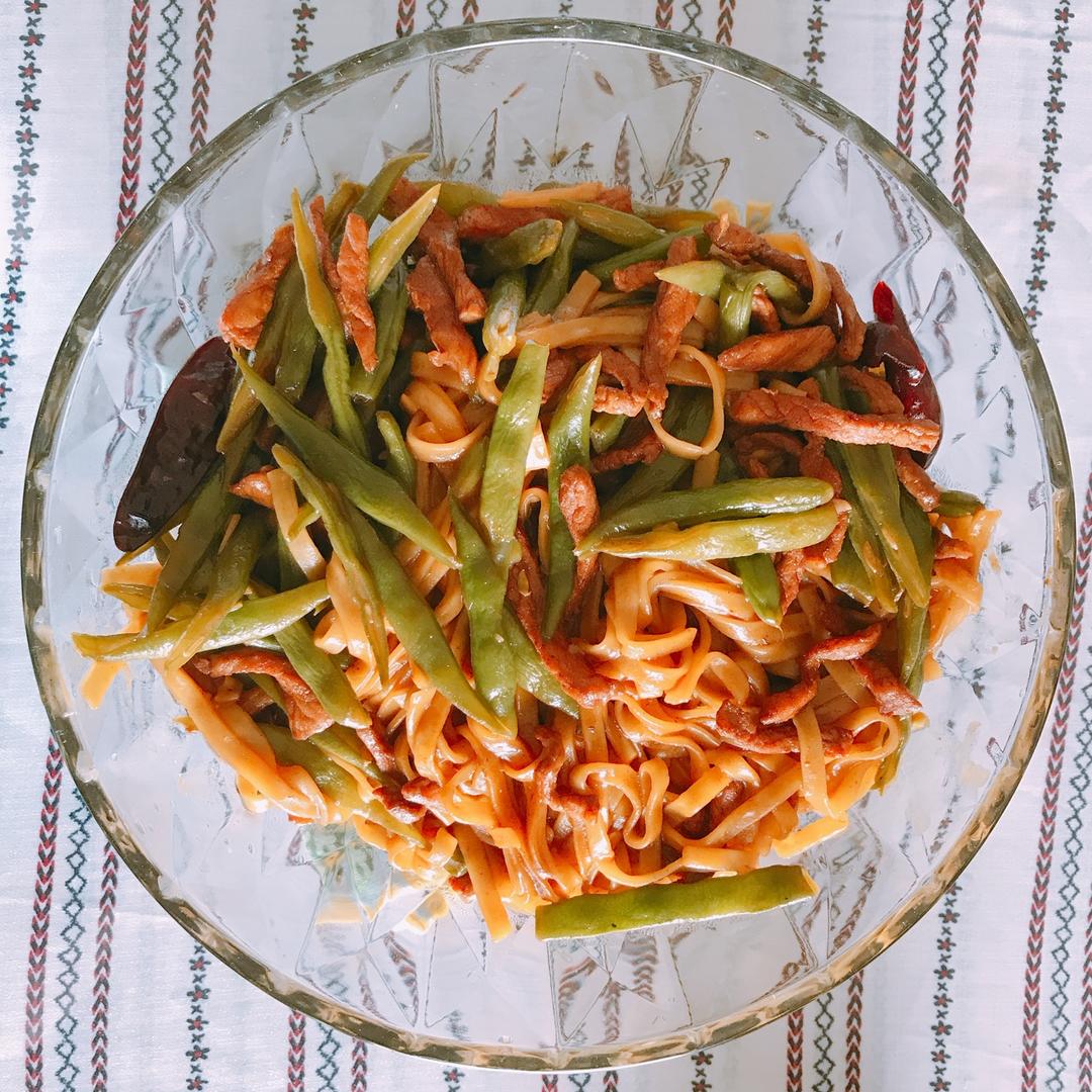 豆角焖面