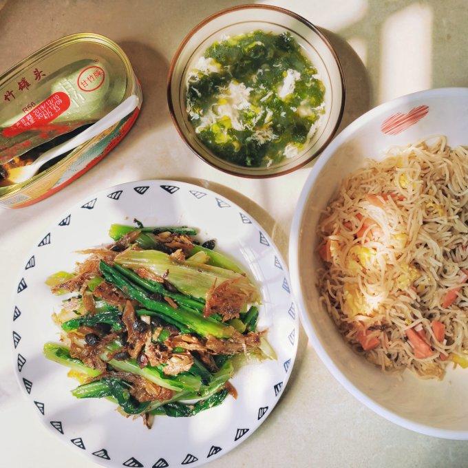 豆豉鲮鱼油麦菜