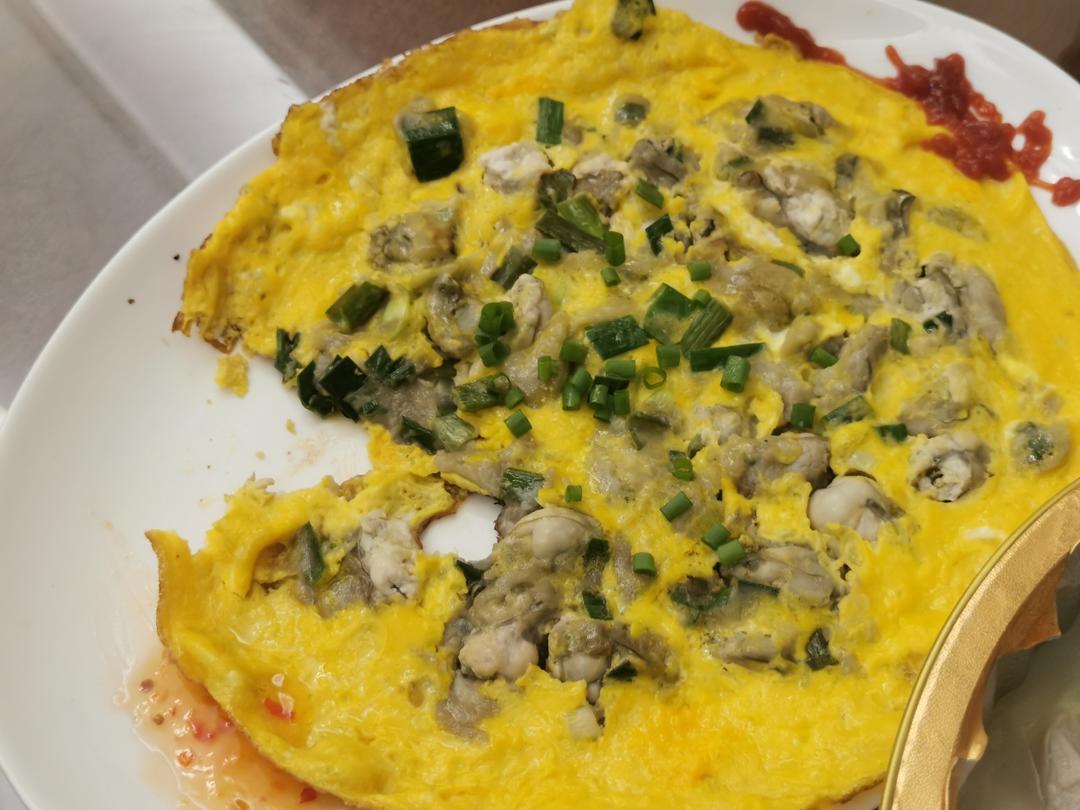 一口一个闽南味的【海蛎煎】（蚵仔煎）