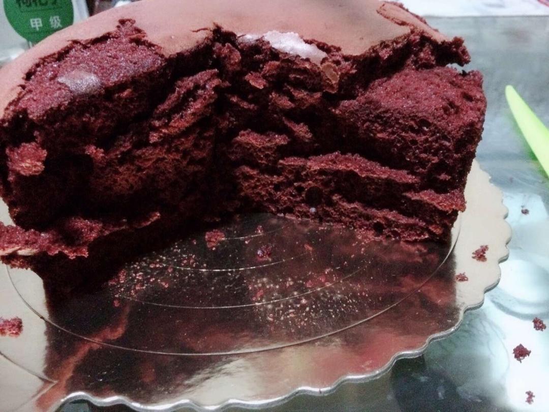 8寸红丝绒蛋糕