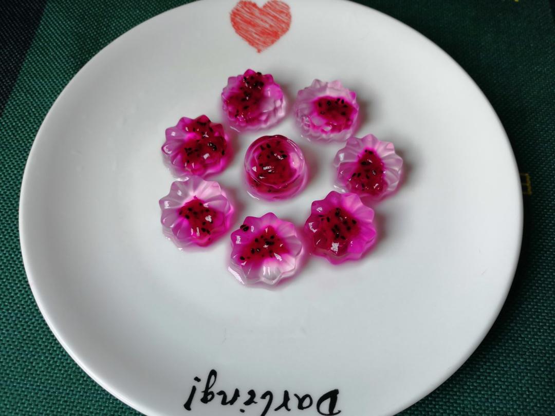 透明水晶果冻布丁🍮（白凉粉版）快速