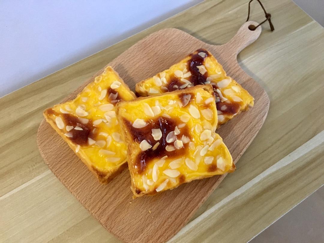 零失败快手岩烧乳酪(熔岩吐司)十分钟网红早餐，好吃哭