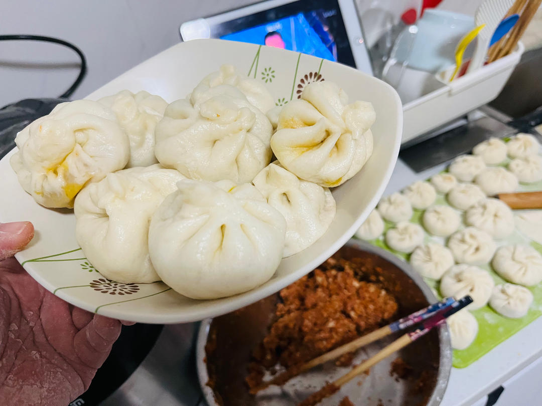 好吃多汁的肉包子肉馒头【步骤超详细】