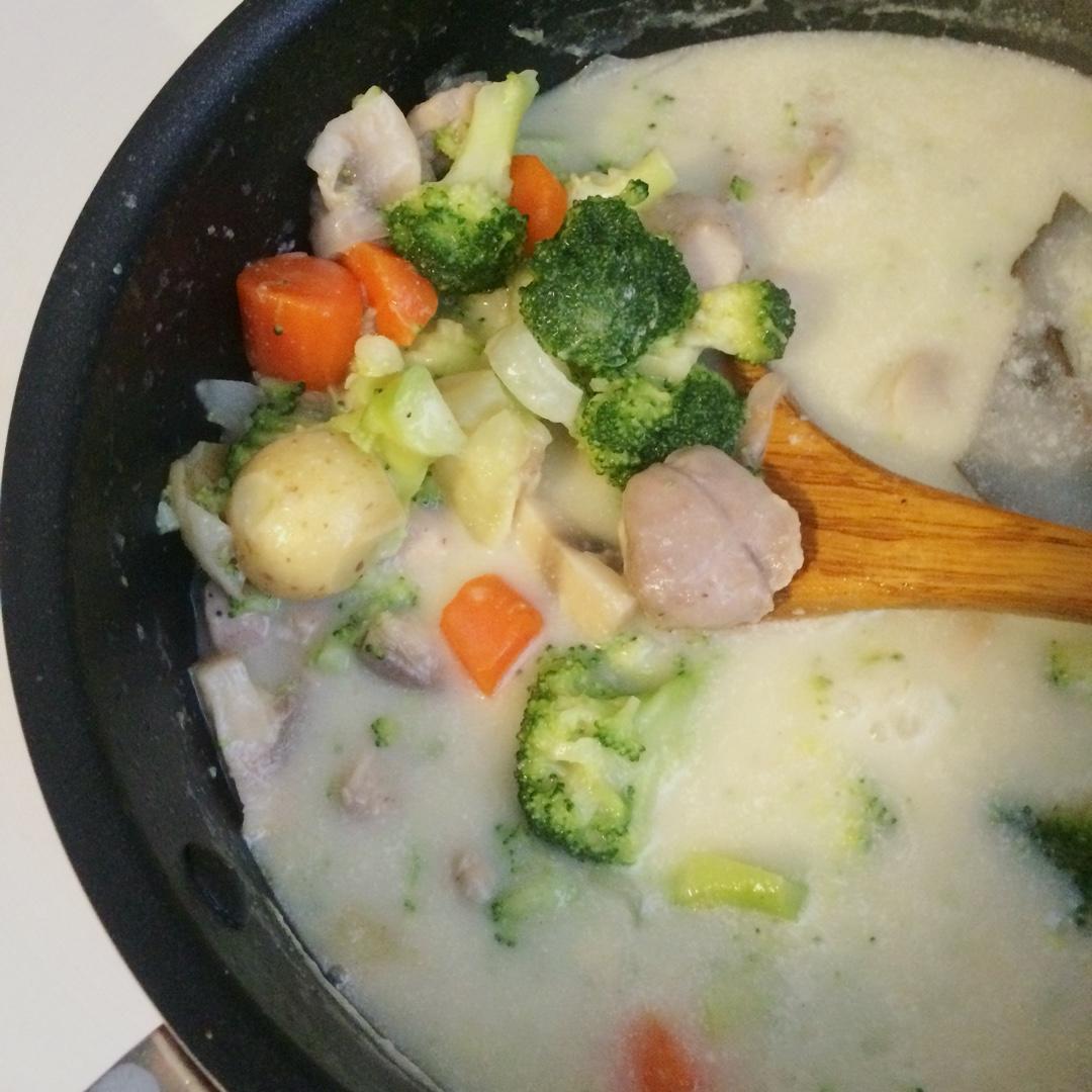 奶油炖菜
