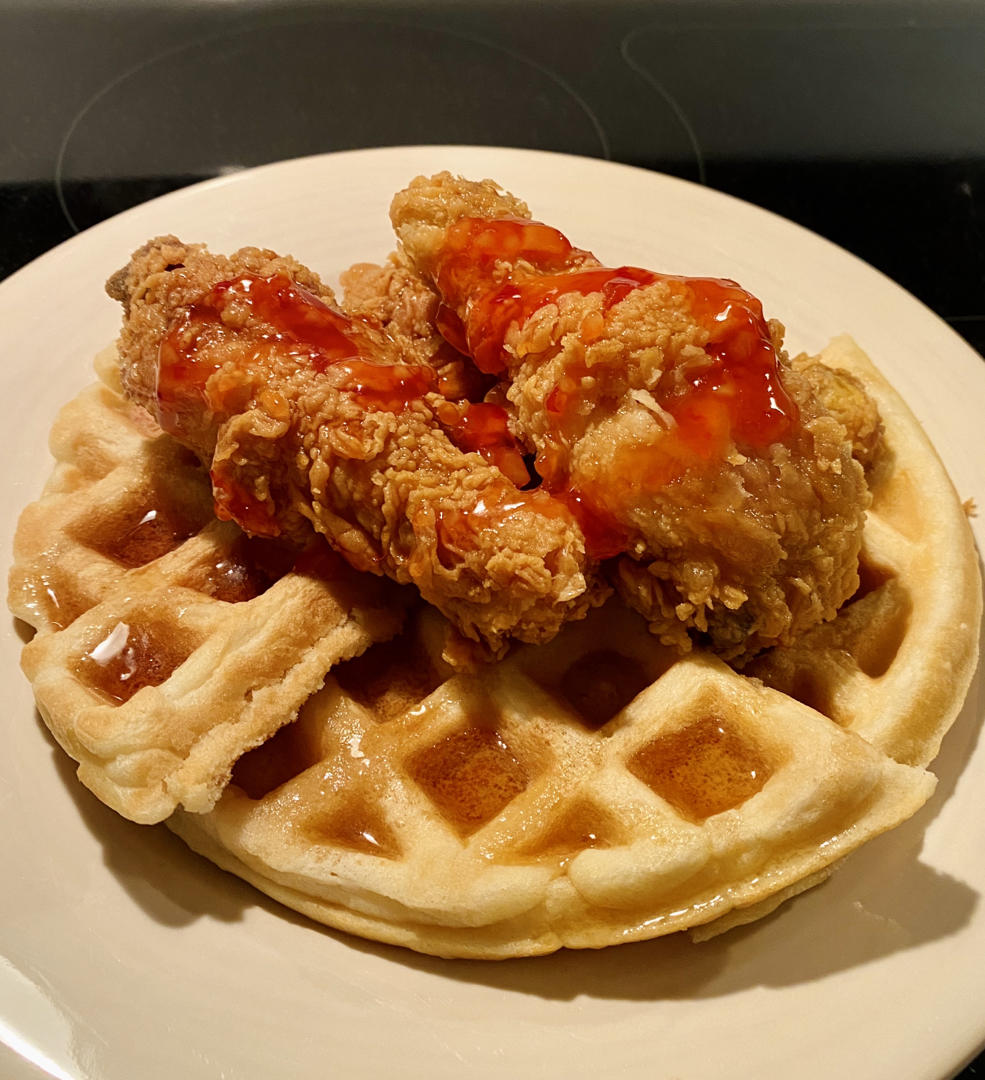 改良版便捷松软华夫饼松饼面糊